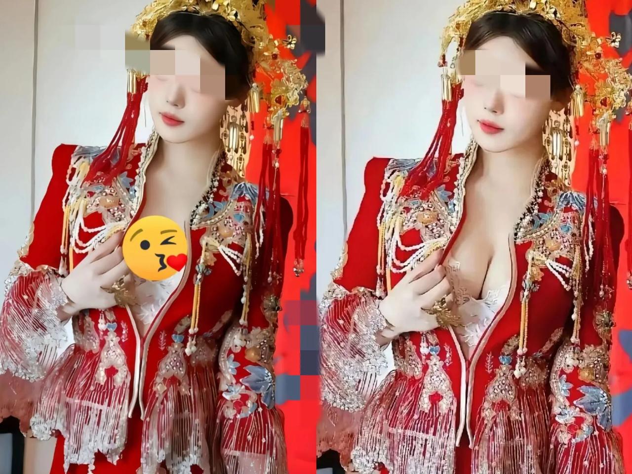 现在全网最烦恼的人就是她老公了吧
不是因为他彩礼不够多，
也不是因为他没买房买车