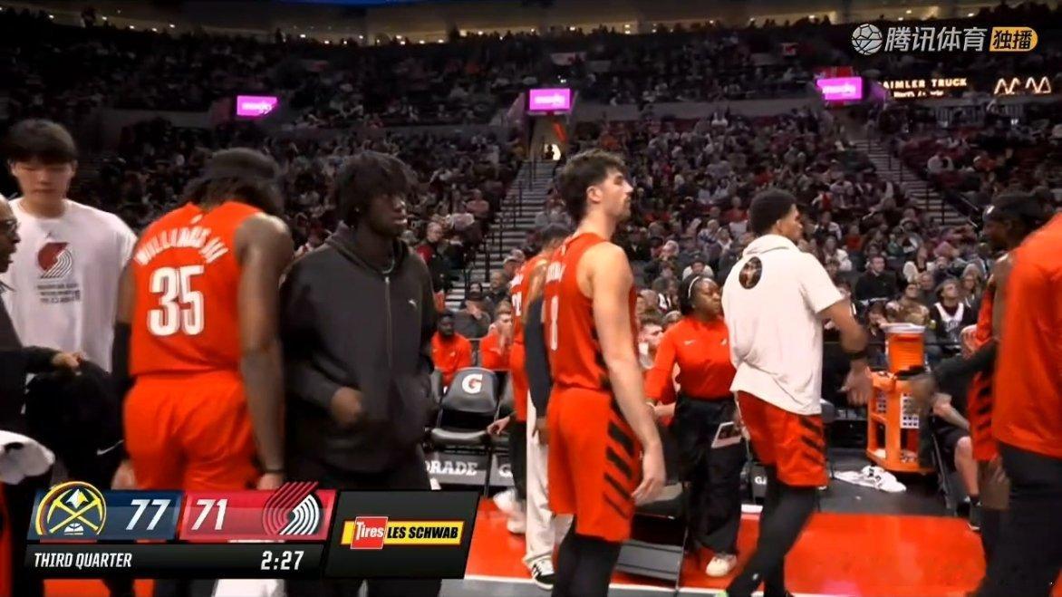 罗威复出，杨瀚森本场比赛被DNP ​​​