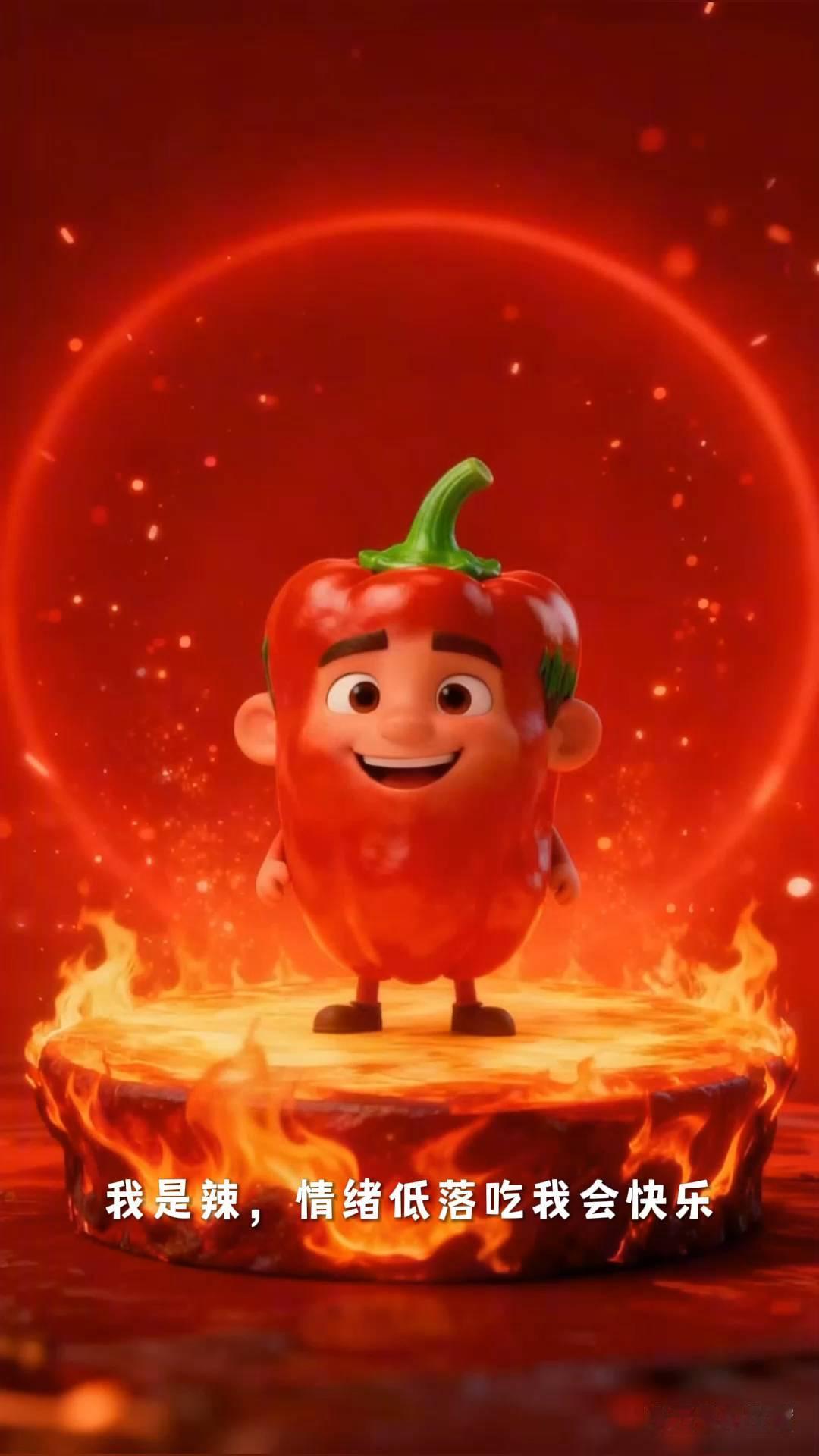 我是辣，情绪低落吃我会快乐；我是酸，焦虑担忧吃我会放松；我是咸，精神萎靡吃我会精