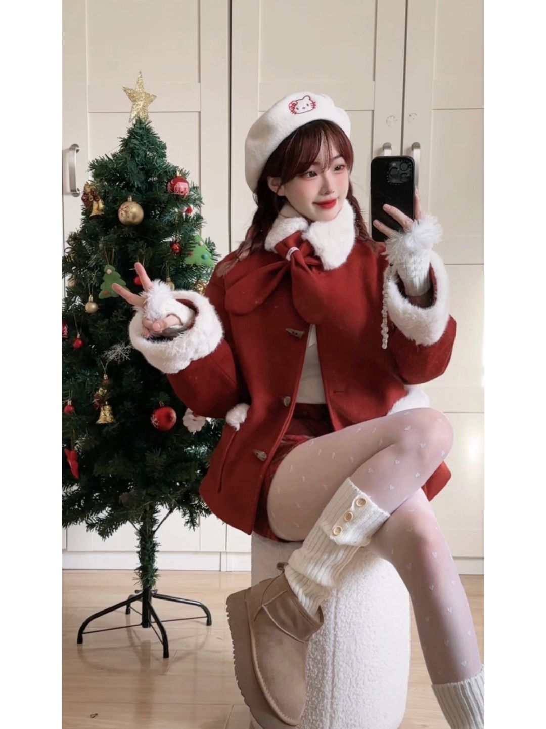 ੈ✩ 🎄 ₊˚ 🍎 ·˚ ₊🦌¯❆
