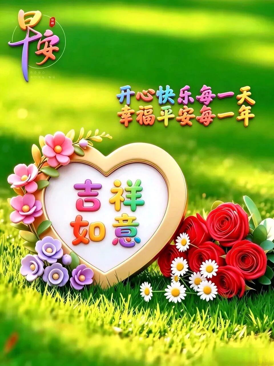 清风拂晓送温柔，
夏光清和照小楼。
生命如虹多绚烂，
芳华韵味各千秋。

繁花一