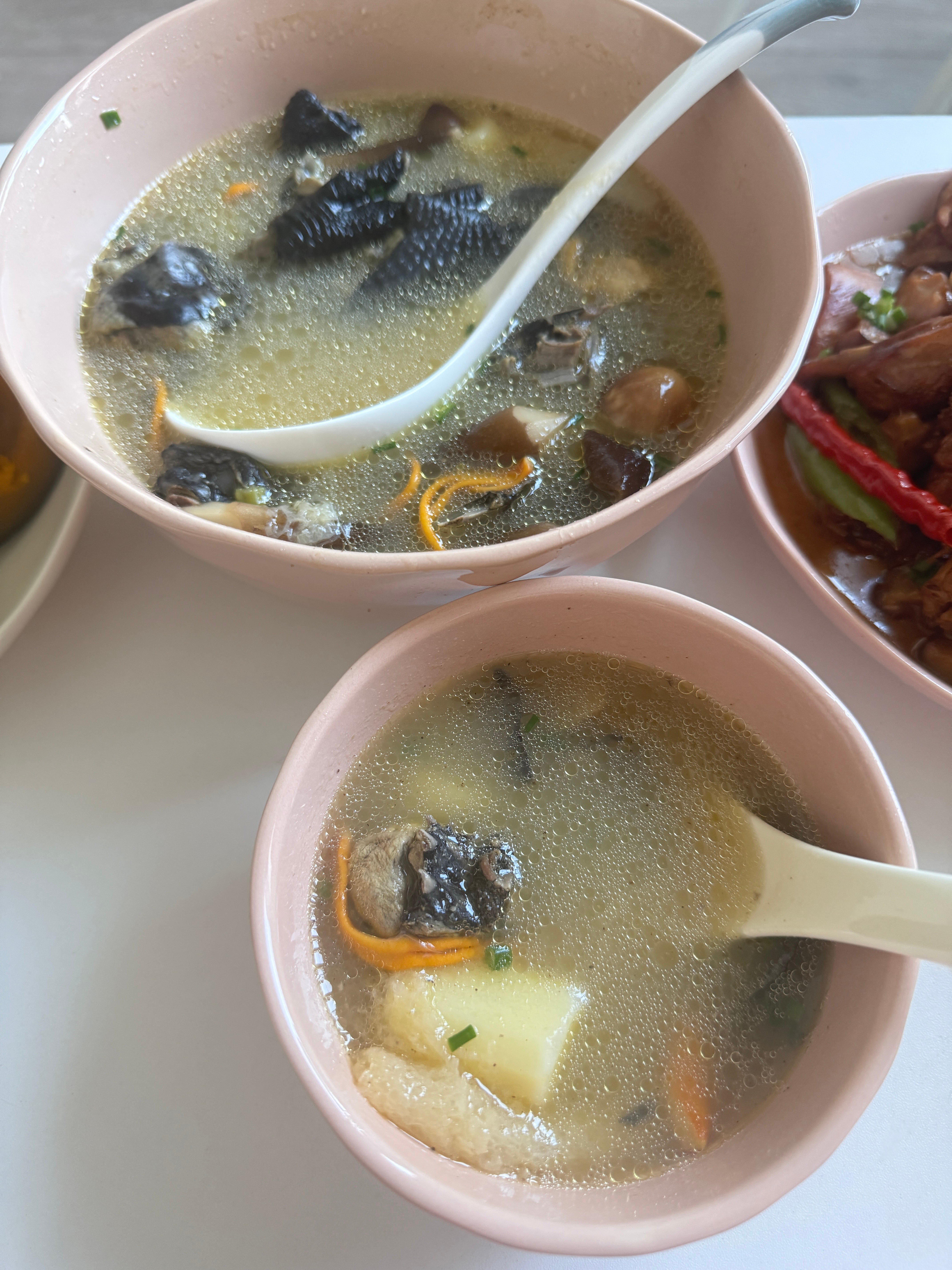 人生的幸福就是来姨妈的时候一早起床就喝到阿姨做的乌鸡汤[么么哒][么么哒] ​​