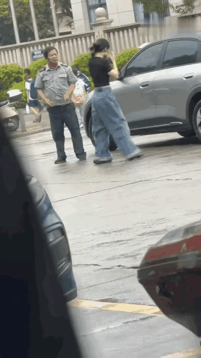 无法判断对错，但可以认清事实。
      公共视频记录下一男一女闪电过招的故事