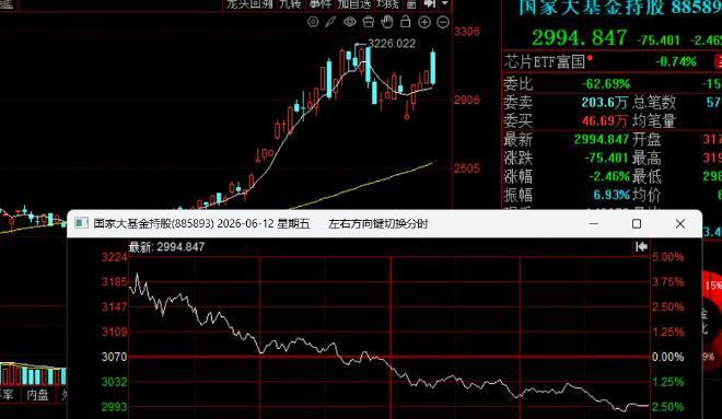 大基金，大资金一早上就是在流出啊。难怪这股市走不强，真是有点让人不可捉摸的存在，