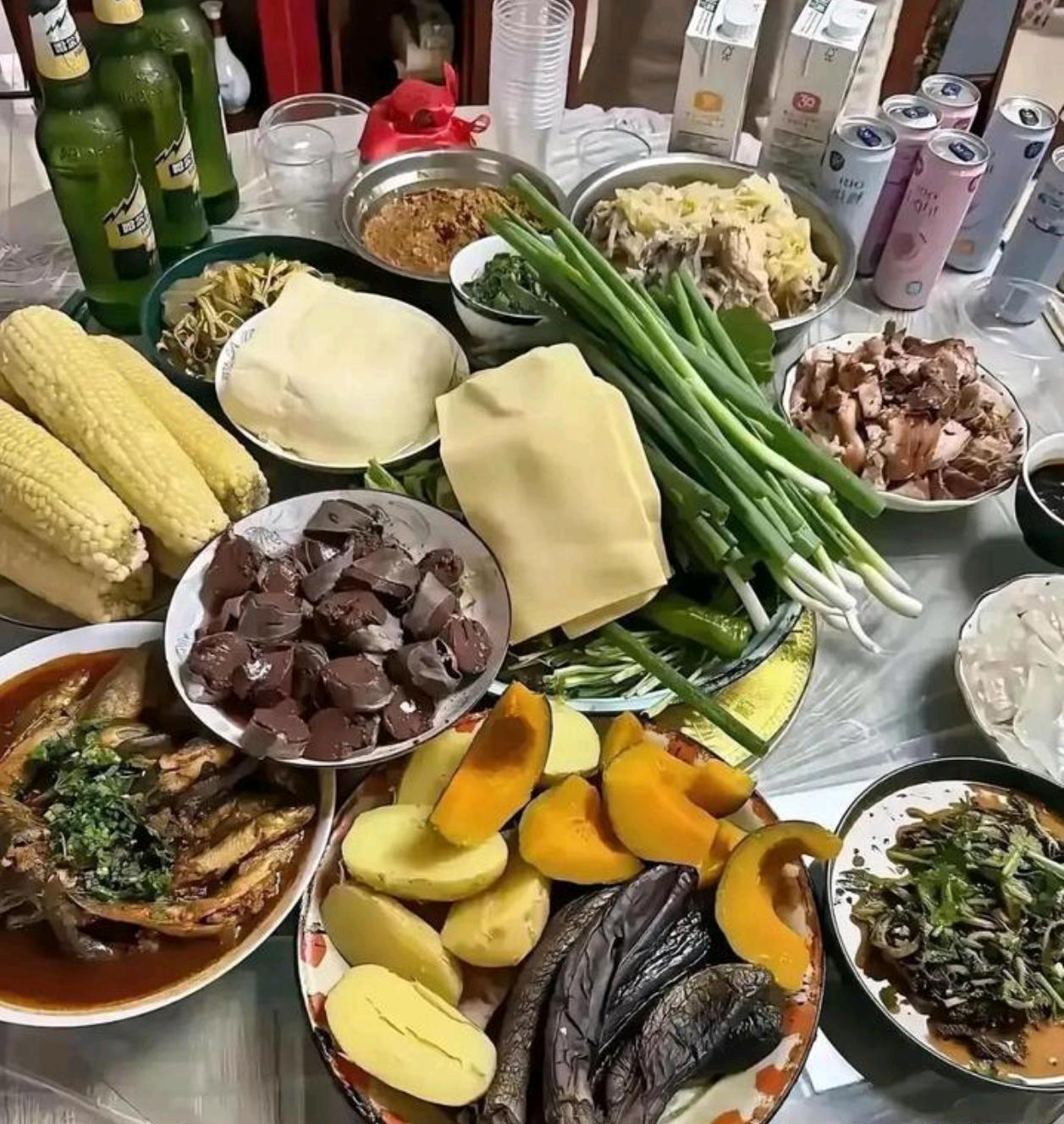 东北人的这桌饭菜，南方人会走吗？