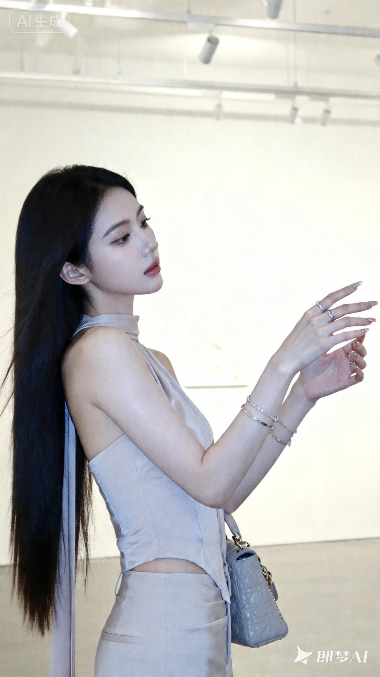 看看气质女神的穿着搭配吧优雅自信穿搭分享 治愈系少女写真怎么拍 花下的少女照，怎