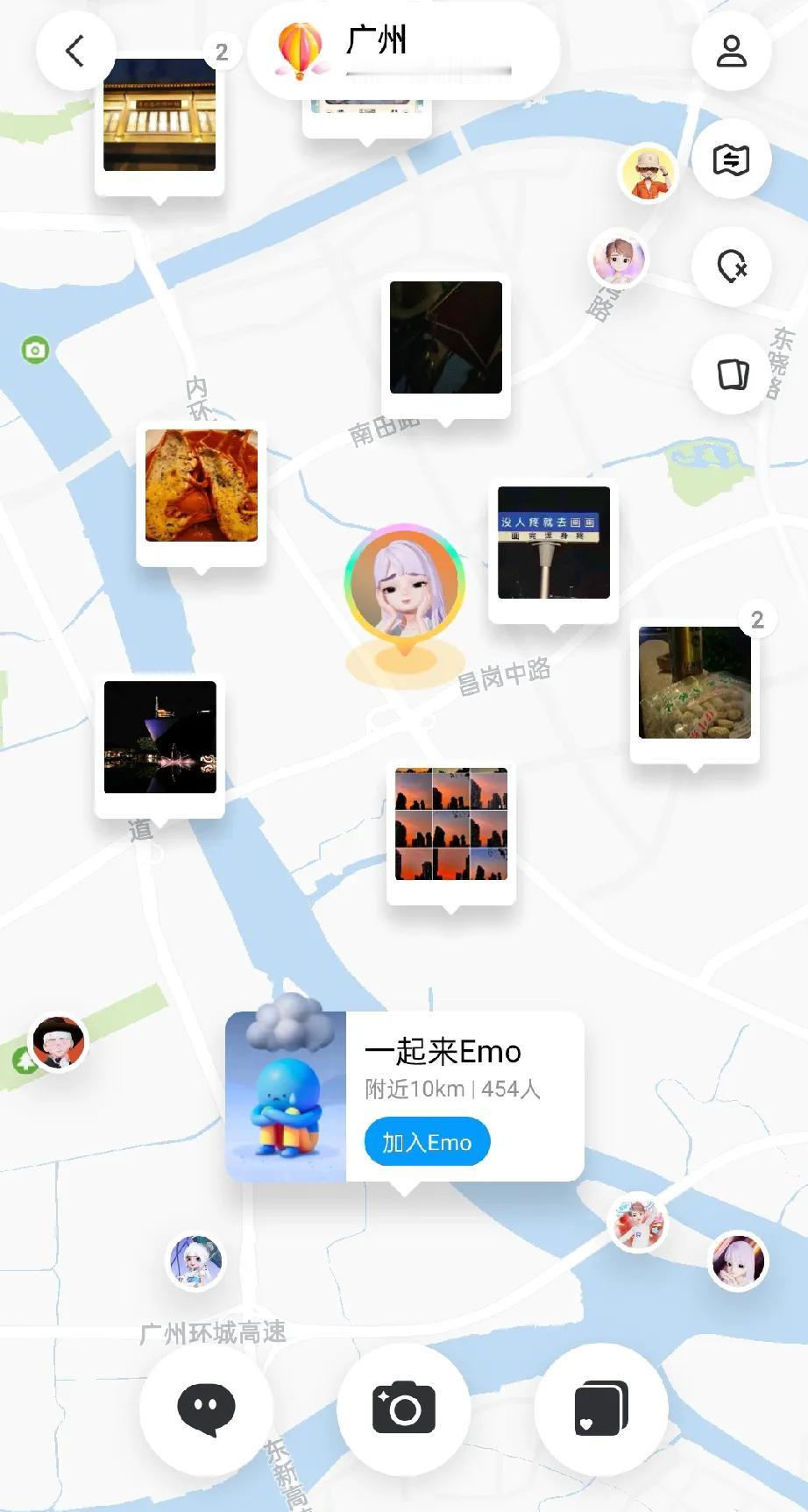 qq附近几乎成了🐔招瓢之地了，登进去发个动态，一晚上七八只🐔过来打招呼。