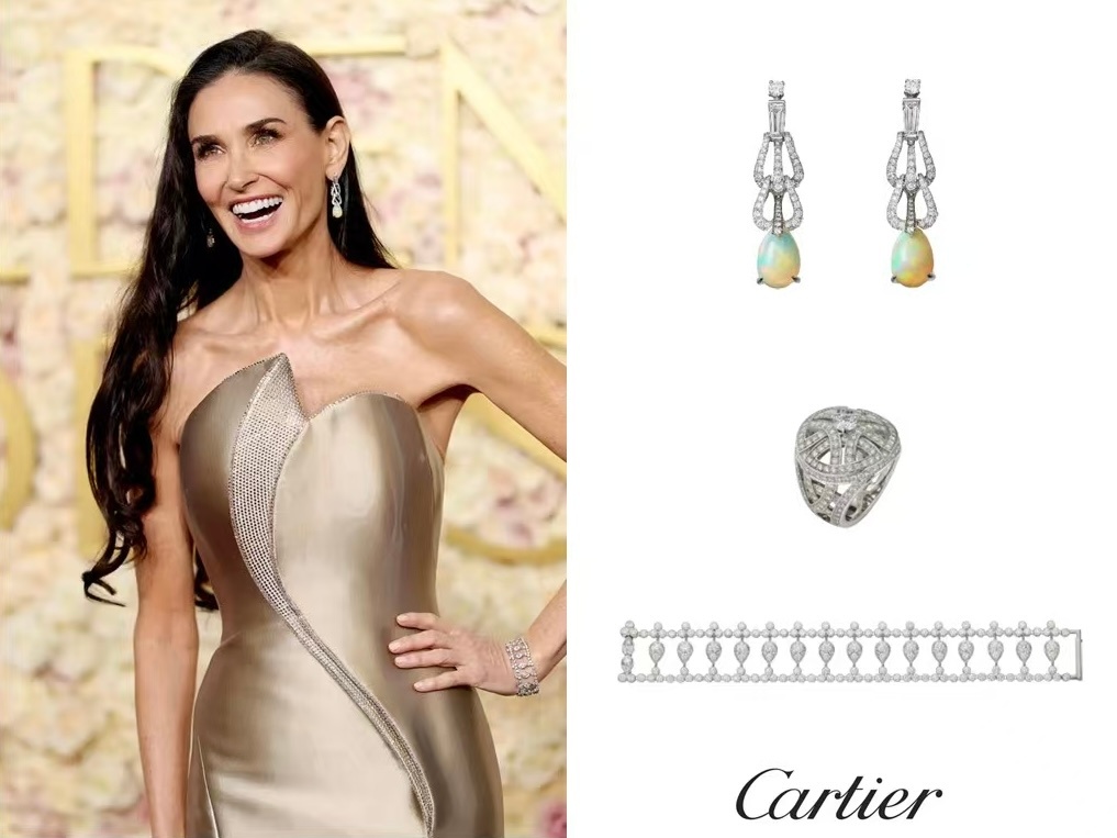 Cartier  in  82nd annual Golden Globe Aw