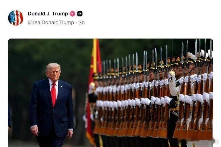 凤凰新闻【特朗普回国仍回味中国三军仪仗队，美防长面临不小压力】美国总统特朗普在其