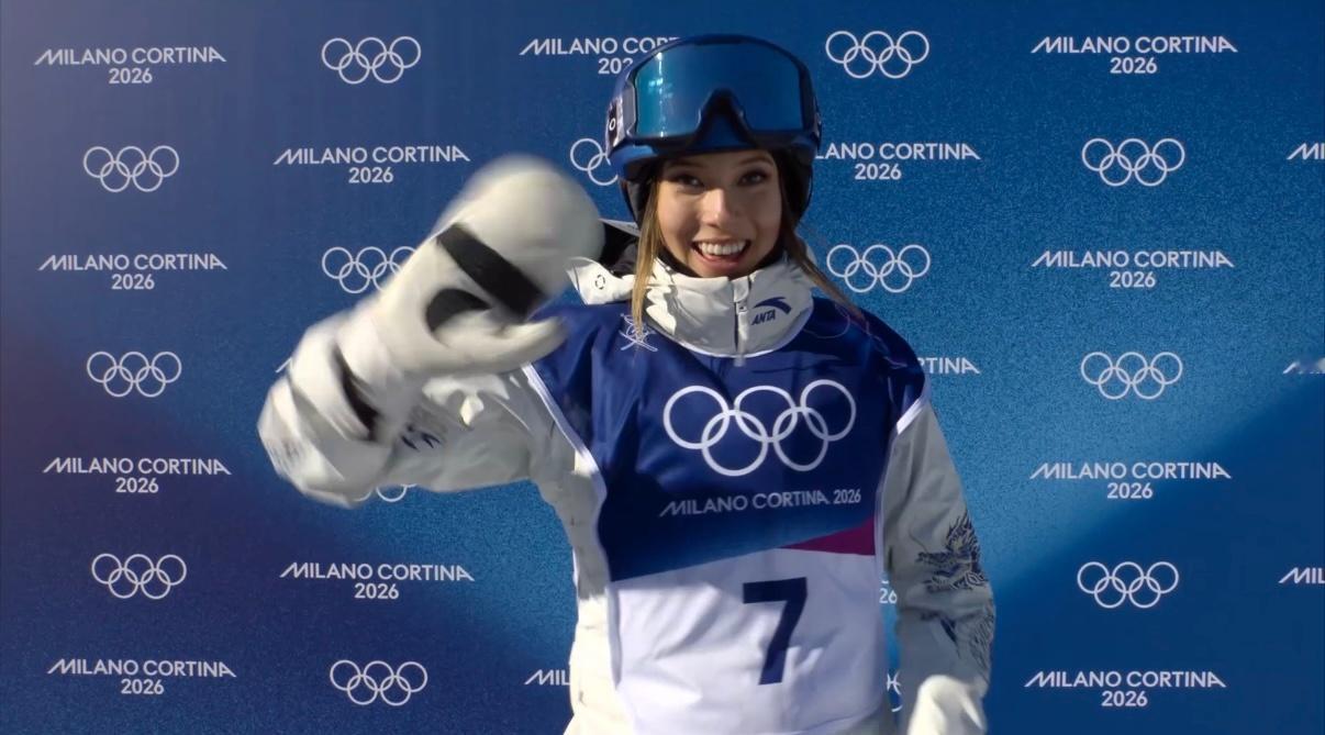 谷爱凌这套动作太丝滑 就在刚刚结束的2026年米兰冬奥会女子坡面障碍技巧决赛，谷