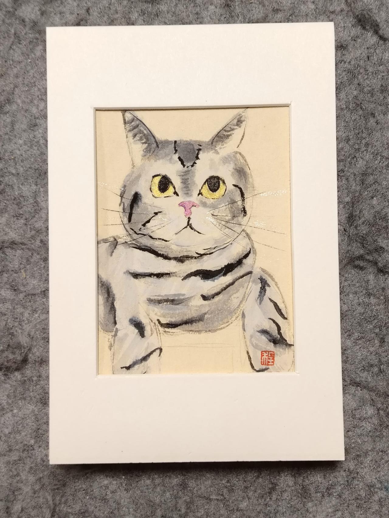 ———儿子画猫（生动形象 ）趣味小猫画 手绘猫咪插画 猫咪绘画 猫画虎 
猫咪一