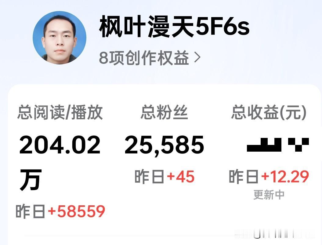 昨天接近六万的阅读量，收益只有十二块钱，这数像根刺扎心里。我对着后台发愣，终于咂