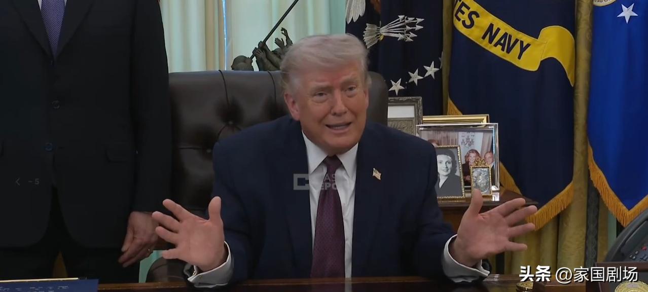 当地时间4月1日晚上，美国总统特朗普在向全国发表演讲时表示：“我们如今完全不依赖