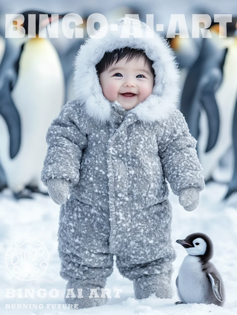 天冷，跟我的小伙伴遛一遛🐧