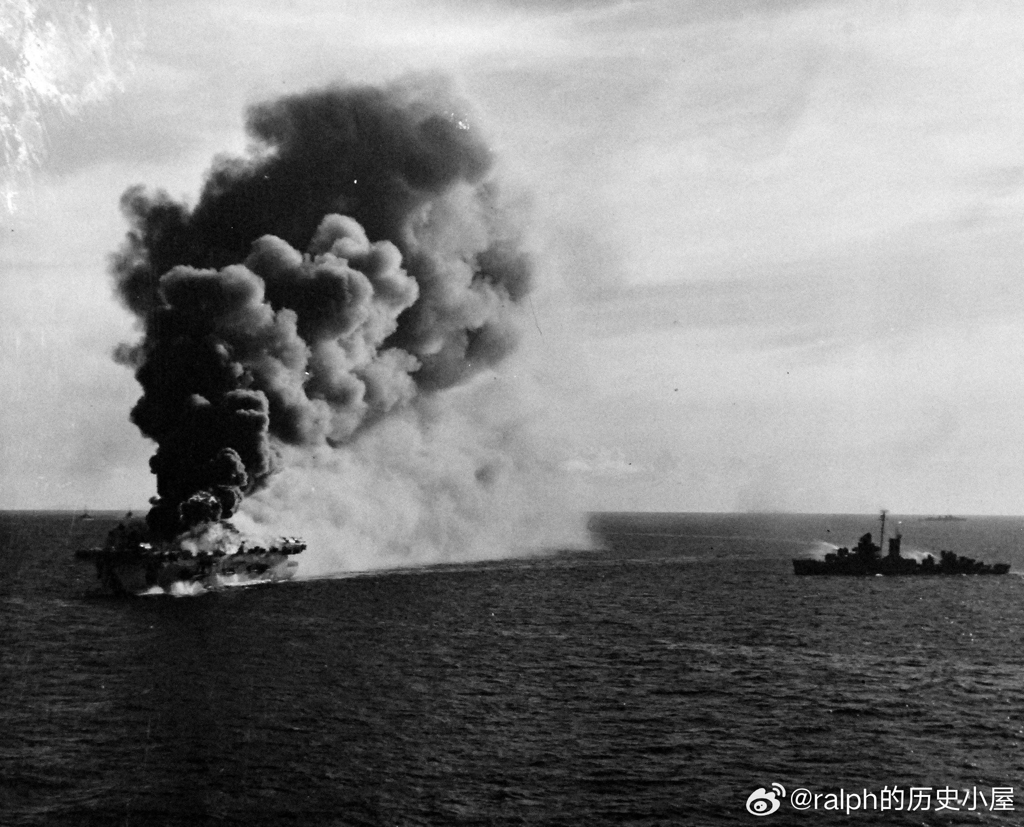 1945年1月4日美国海军护航航空母舰CVE-79 USS Ommaney Ba