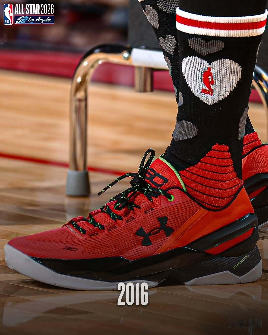 斯蒂芬库里历代全明星上脚球鞋合集库里