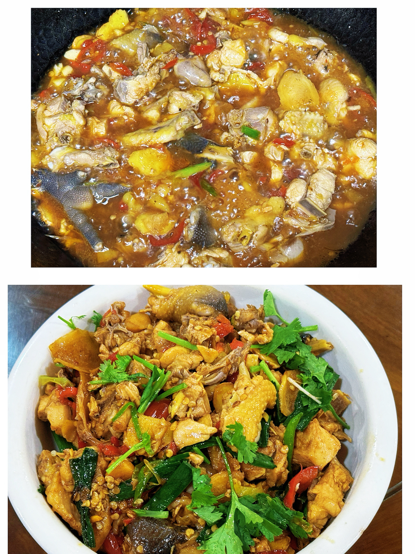泡椒🌶️炒鸡🐔第一次做还挺成功