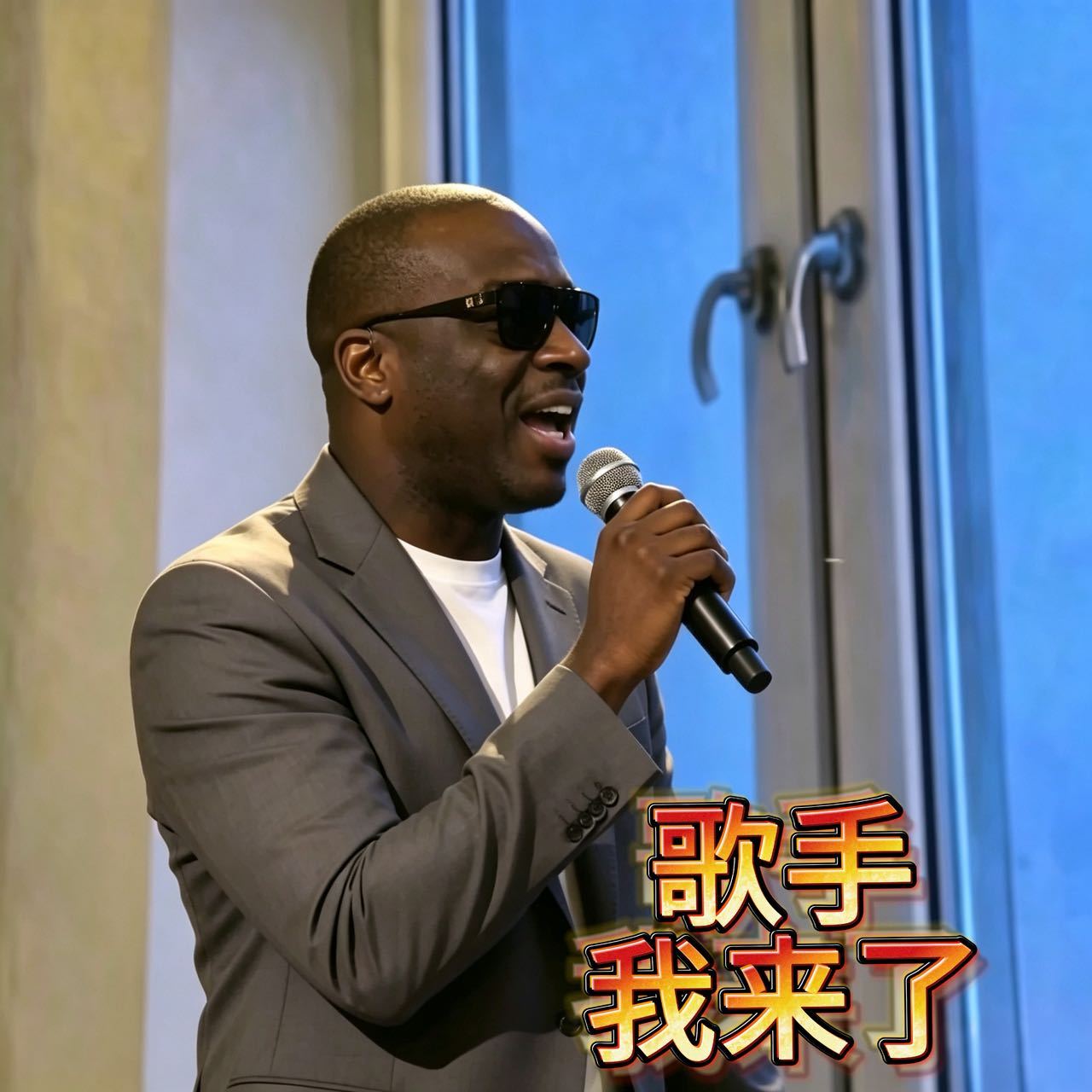 看得出来奥尼尔也想参加歌手歌手怎么偷偷邀请奥尼尔奥尼尔全网转发自己的AI音综视频