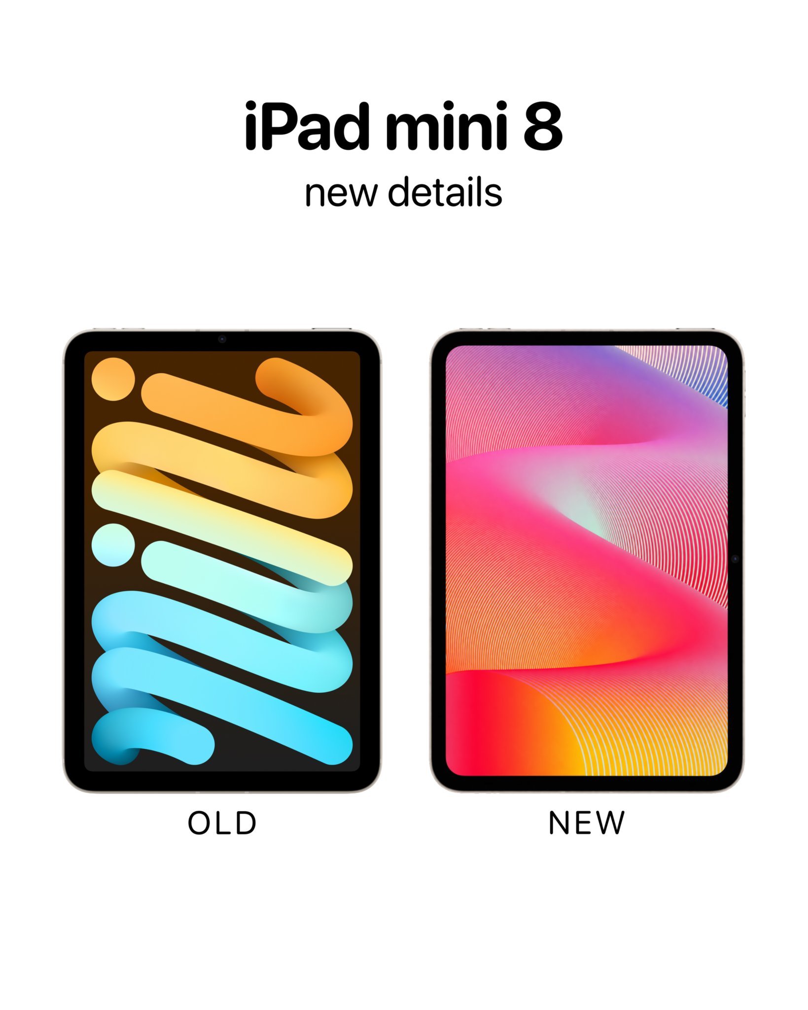 出一台我老婆的 iPad mini 6，我等着给她换 iPad mini 8 呢
