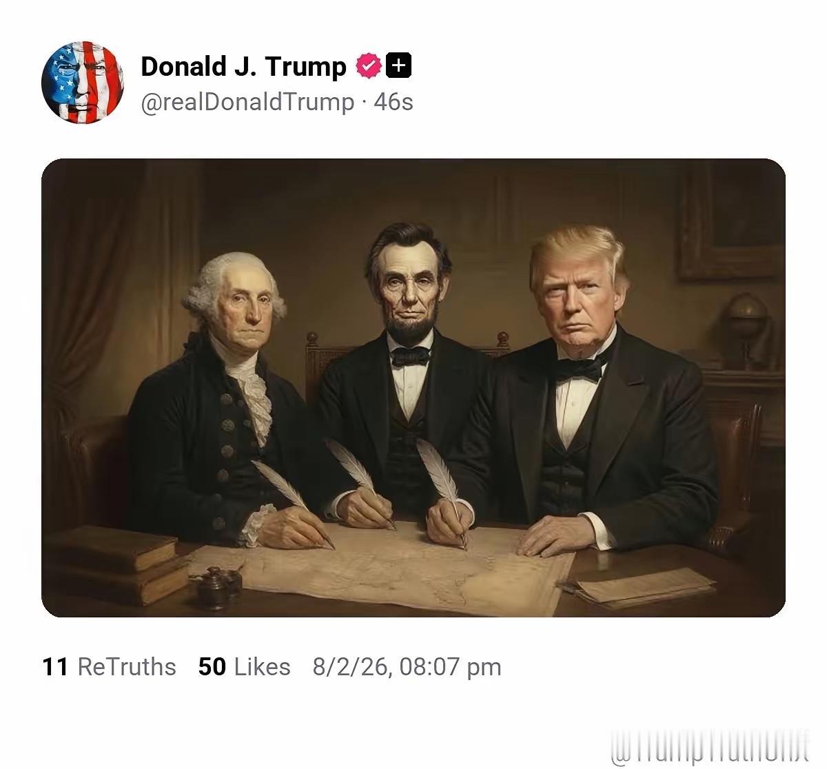泽连斯基说，他觉得美国历史最伟大的总统是林肯！很好奇，为什么不是华盛顿，感觉罗斯