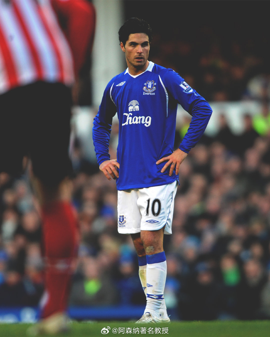 时光飞逝！埃弗顿时代的阿尔特塔还是一名英俊青年 阿森纳vs埃弗顿 阿森纳著名教授