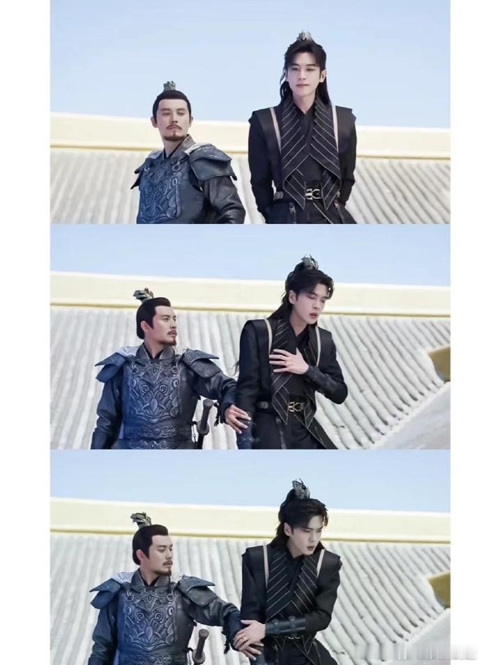 古装剧男主太好看，观众会被带偏，我从来不看男男的剧，图一我居然有点get，帅得有