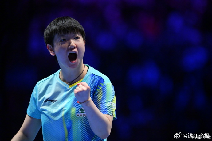 #孙颖莎4比3高达#【好样的！#孙颖莎诠释球不落地永不放弃#】#孙颖莎vs高达#