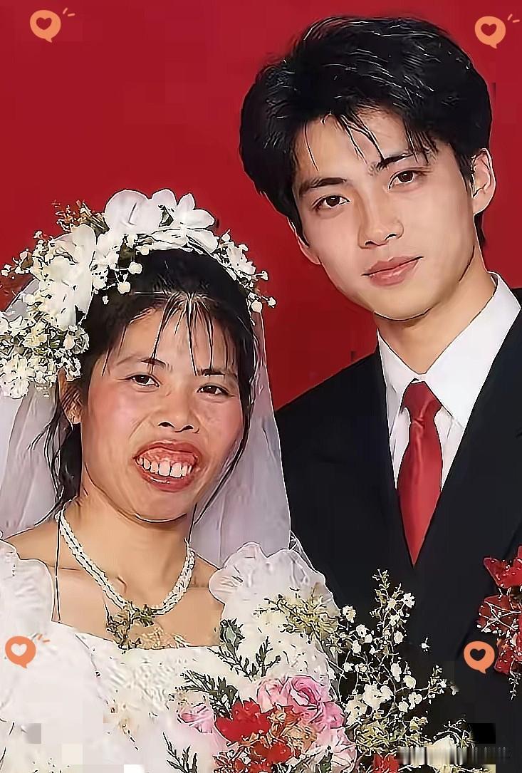 不敢直视美女，这怎么会可能呢？是不是也算郎才女貌，天生一对呢？女的肯定是个大款，
