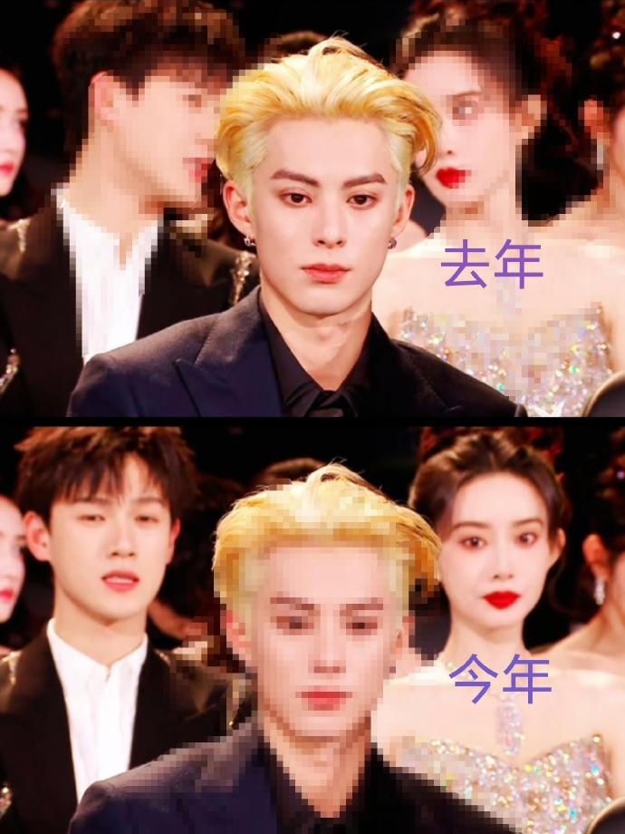 王鹤棣从金发太子爷变黄毛小子  不是，背景版我倒是见过不少，前置版真的是第一次见