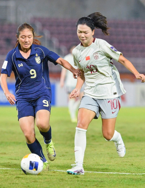 U20中国女足1比0泰国女足U20U20女足亚洲杯第三轮，中国女足vs泰国女足。