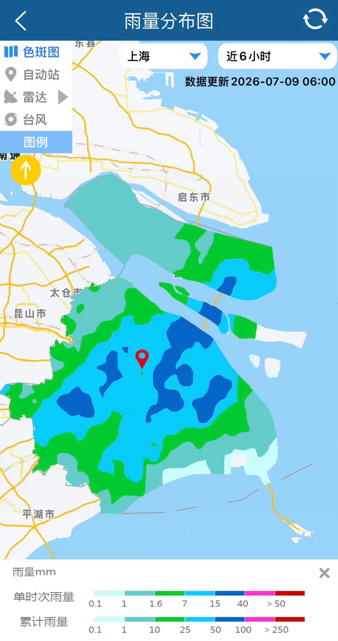 浙江这次是躲不过去了上海暴雨上海暴雨