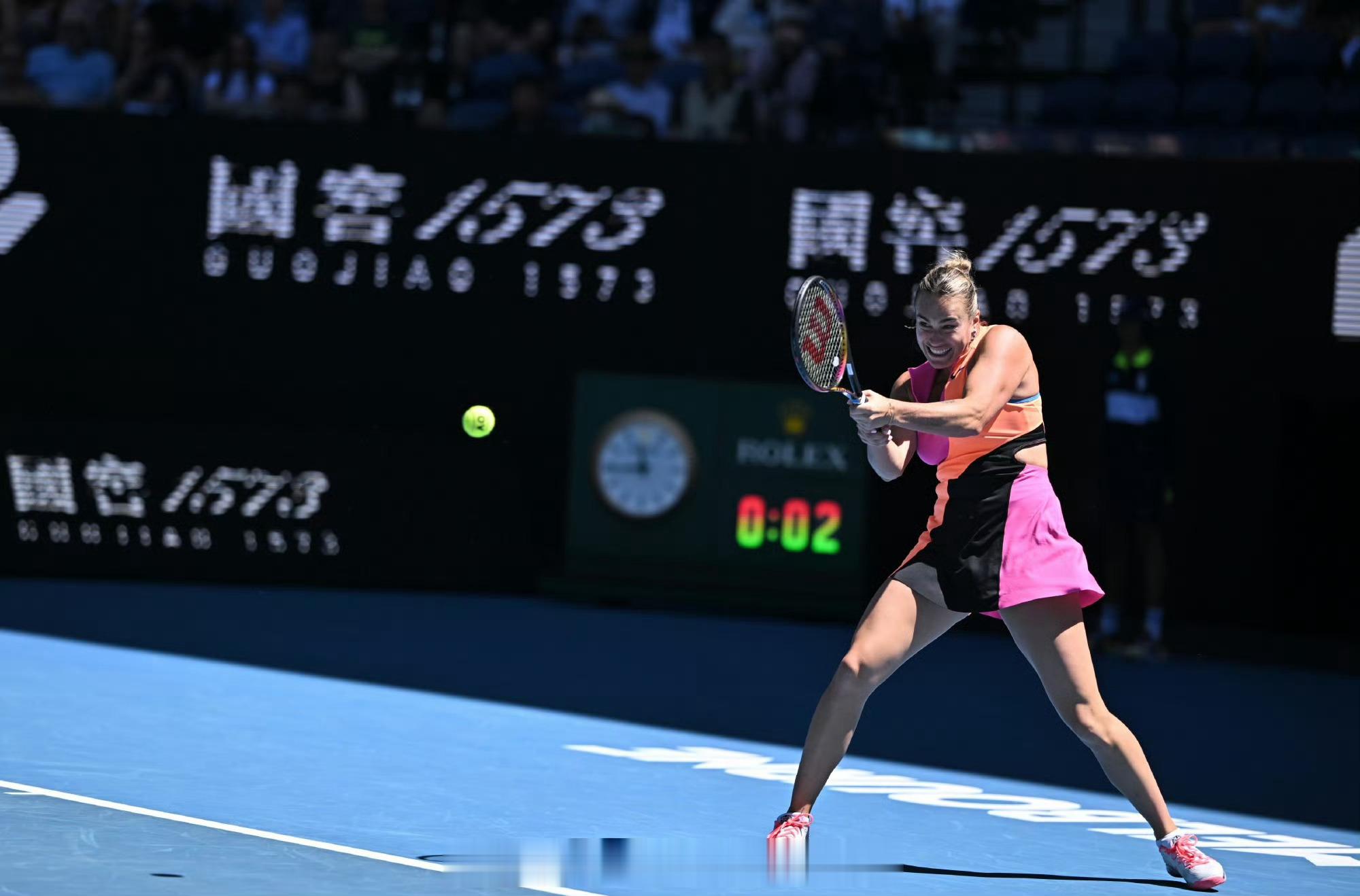 萨巴伦卡进澳网16强 在2026年澳大利亚网球公开赛女单第三轮比赛中，萨巴伦卡展