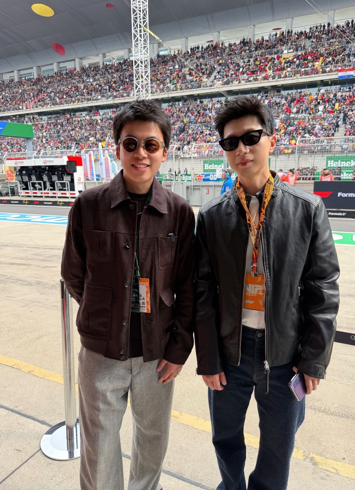 合影奥迪英杰汇体育大使马龙 🍠终极小腾 