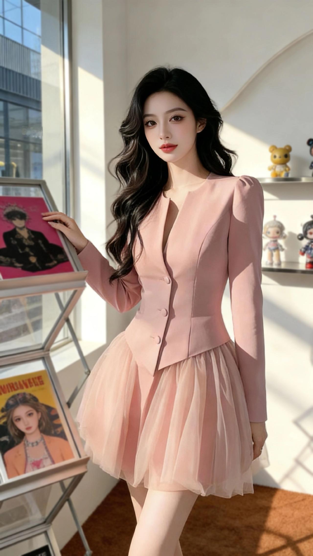 开春穿搭思路格雷系穿搭写着早春的精致絮语美女穿搭真的很曼妙新春战袍福气穿搭早春穿