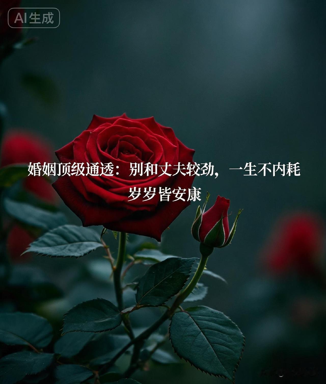 婚姻顶级通透：别和丈夫较劲，一生不内耗，岁岁皆安康。

杨绛先生说过一句话：“岁