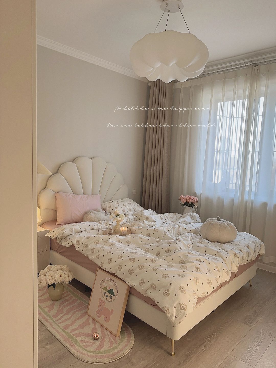 Room tour | 好喜欢我的10平治愈系小卧室~