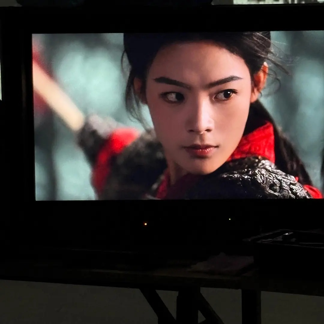 陈丽君女将军造型好帅啊😍女将军就是要英气十足的女明星来演陈丽君舞旗 女将军 ​