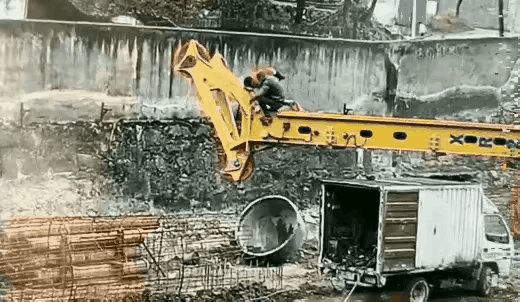 危险施工马虎不得啊！😱