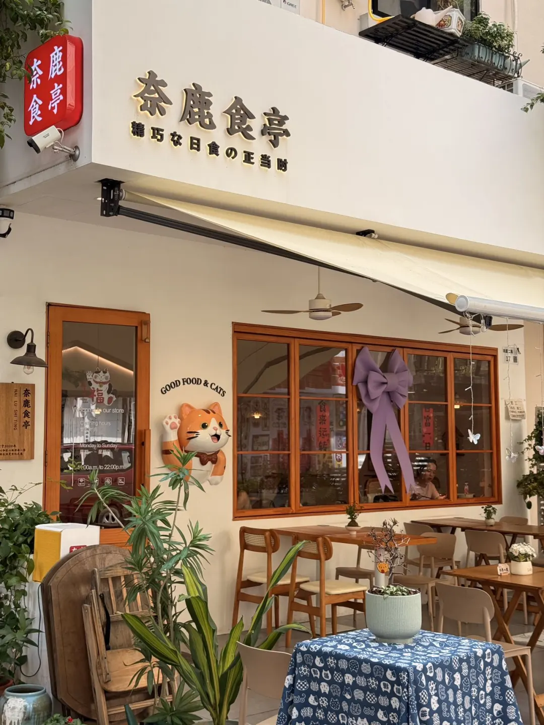 学府路一人食｜三文鱼温泉蛋拌饭太治愈 📍奈鹿食亭·创意料理小食堂(学...