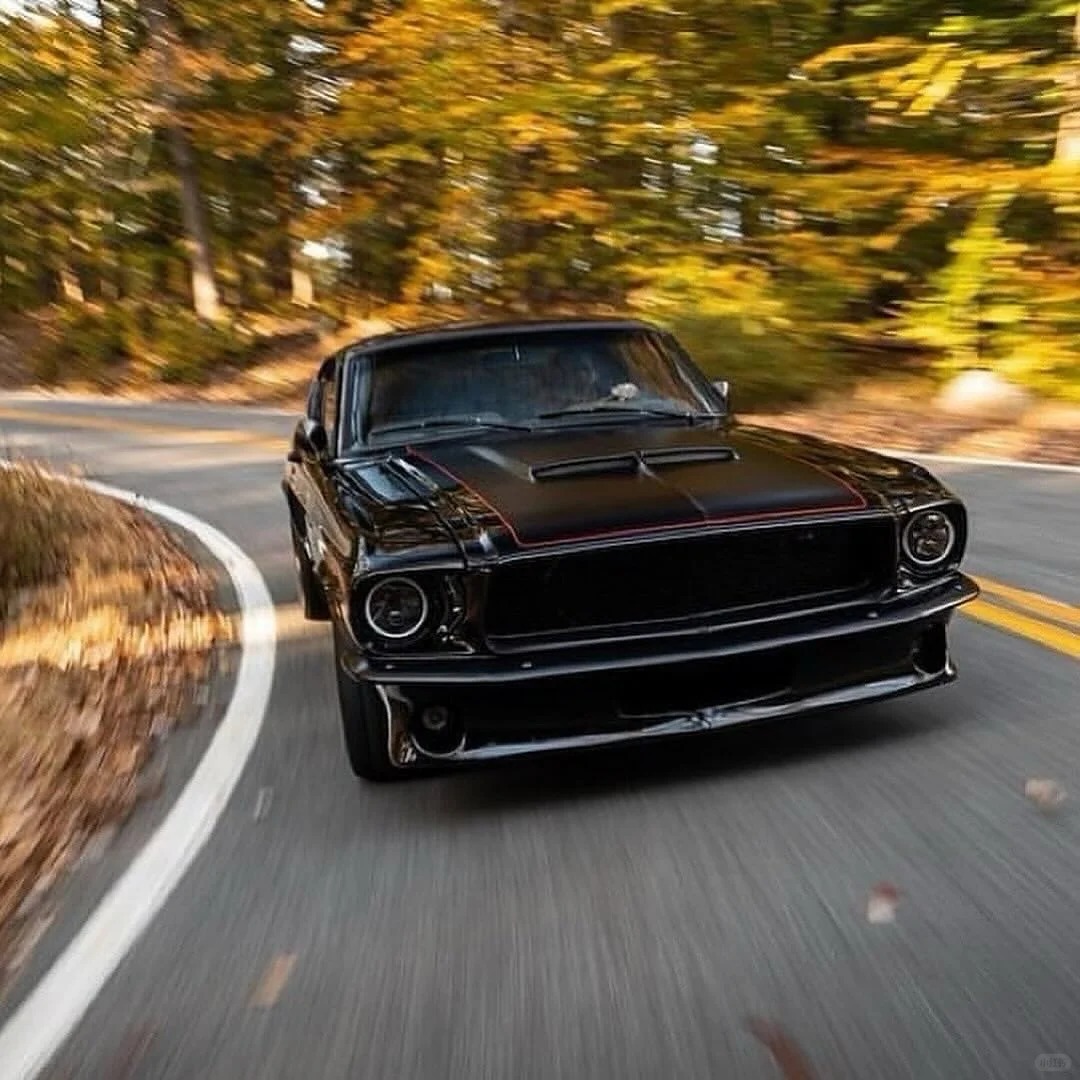 1967 Ford Mustang Shelby，那时候就超级帅了绝美车片 ​​