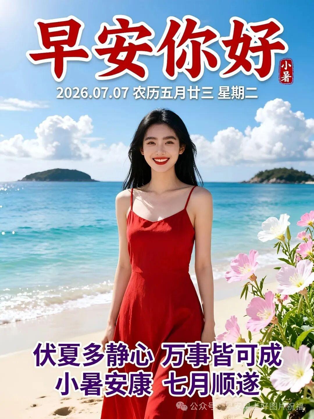 四时有序，喜迎盛夏。今日小暑，不知不觉一年已过半。虽然没有小桥流水人家的幽静，但