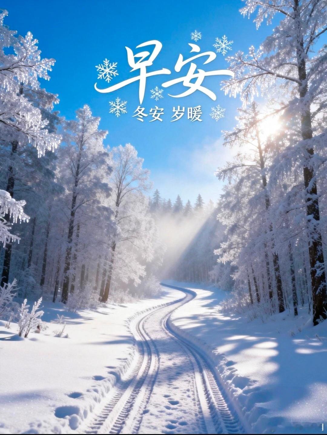 岁暮天寒，顺问冬安。愿日子常暖，灯火可亲；愿你我都有妥帖的温暖，奔赴下一个春天。