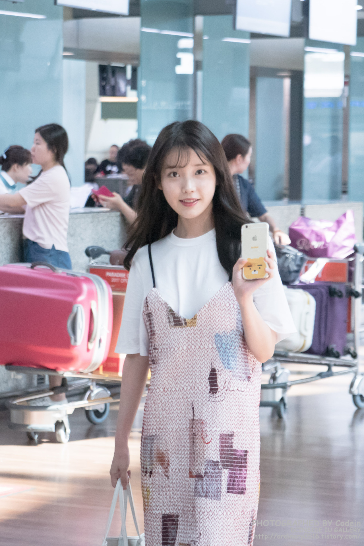 IU  ❤️IU韩国第一女solo 2016年时光机🐥160708 IU仁川机