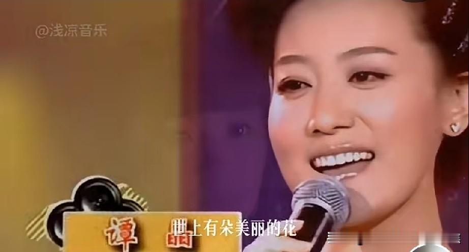 绒花，谭晶的演唱是一流的，非常动听优美