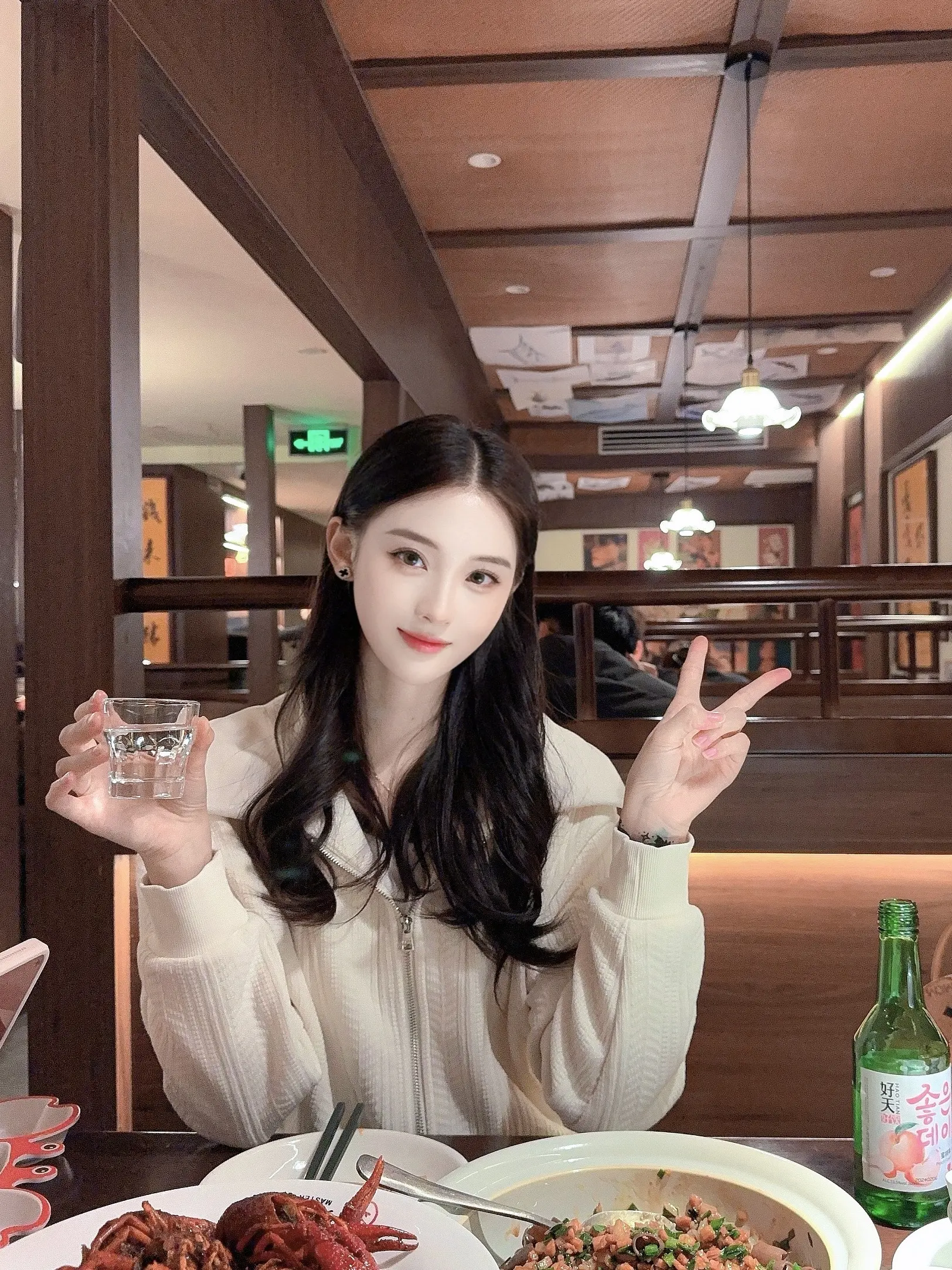 和好闺闺认识这么久第一次喝🍺