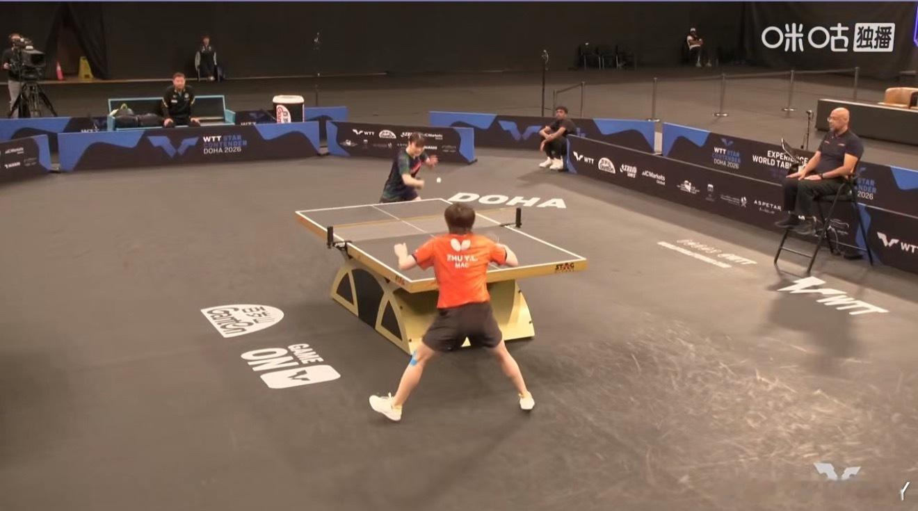 朱雨玲1-1大藤沙月 