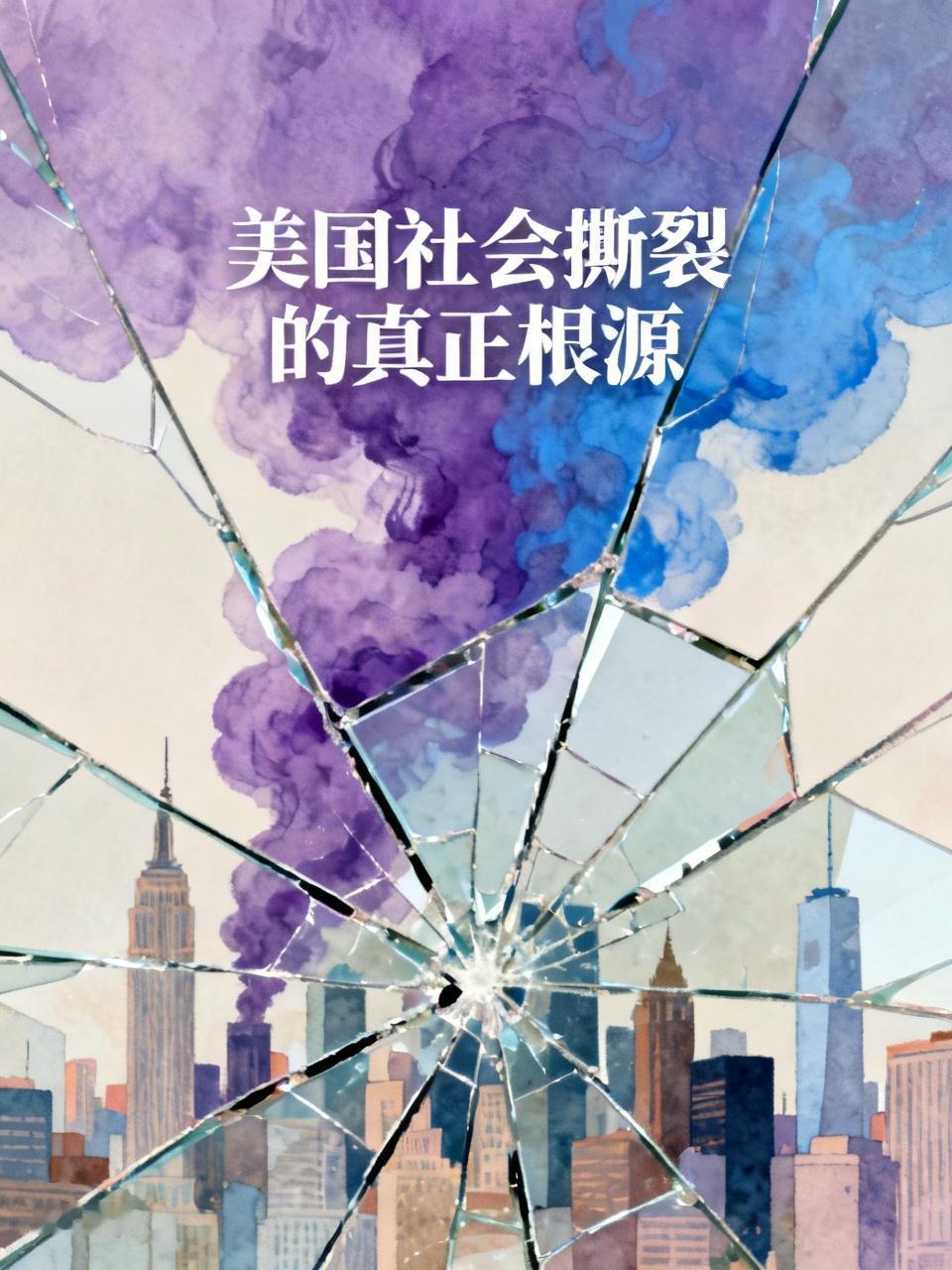 美国社会撕裂的真正根源，在很大程度上归咎于贫富差距。统计显示，美国最富有的1%人