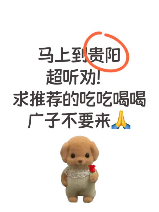 马上到贵阳！！！听劝！！不要广！！