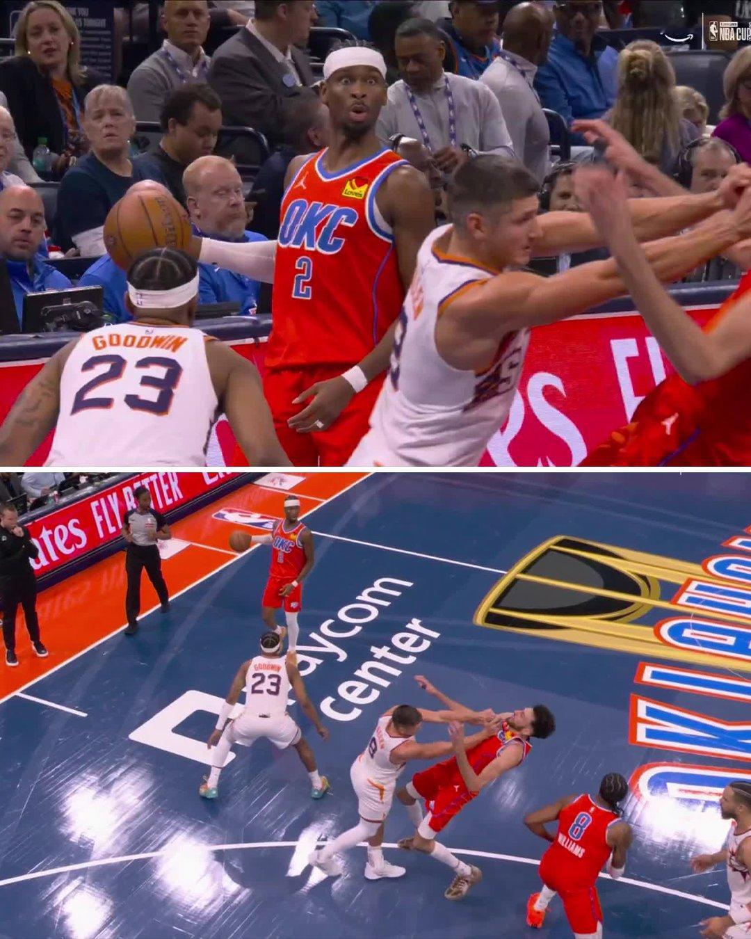 亚历山大的表情亮了nba