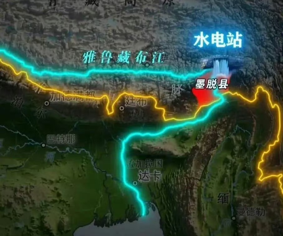 印度网友反复观看新闻联播刚刚去fb上看下海外的反馈，我国正在西藏雅鲁藏布江建造世